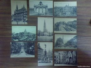 Postcards: ESTAMOS LIQUIDANDO. Lote de 10 postales antiguas de Bélgica